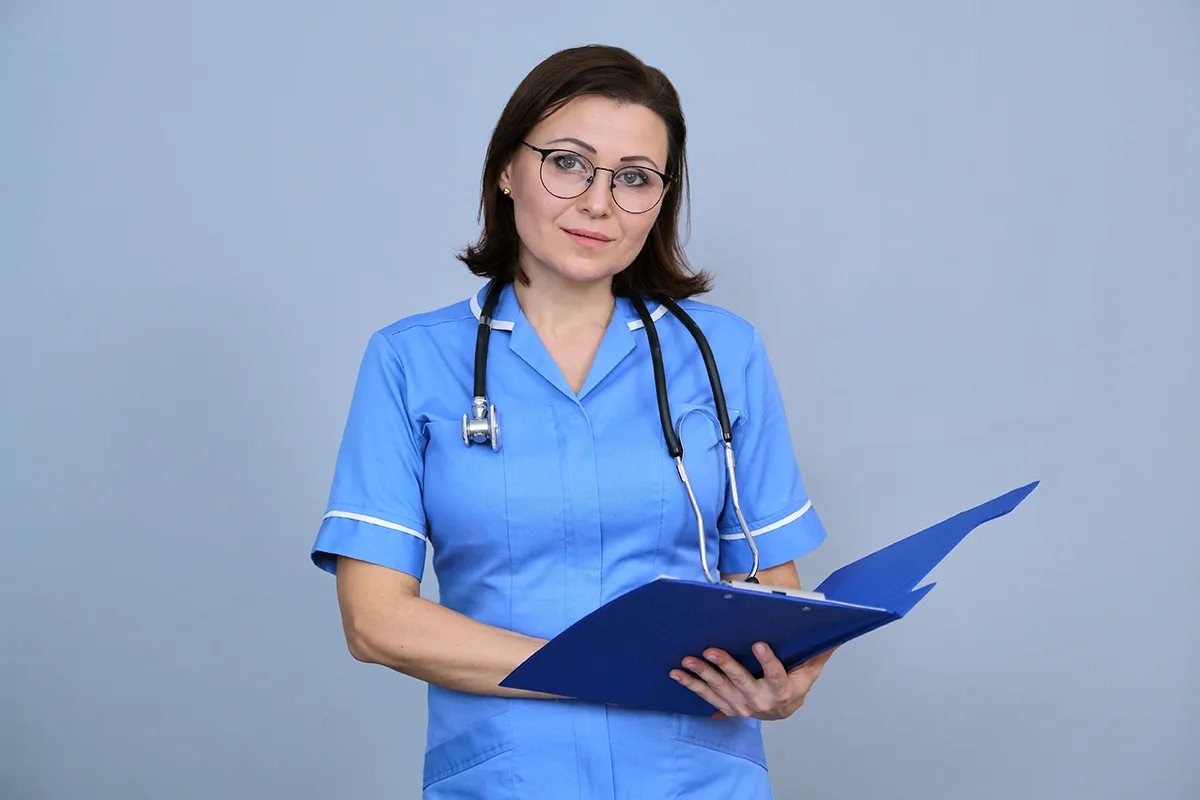 image of a practice nurse