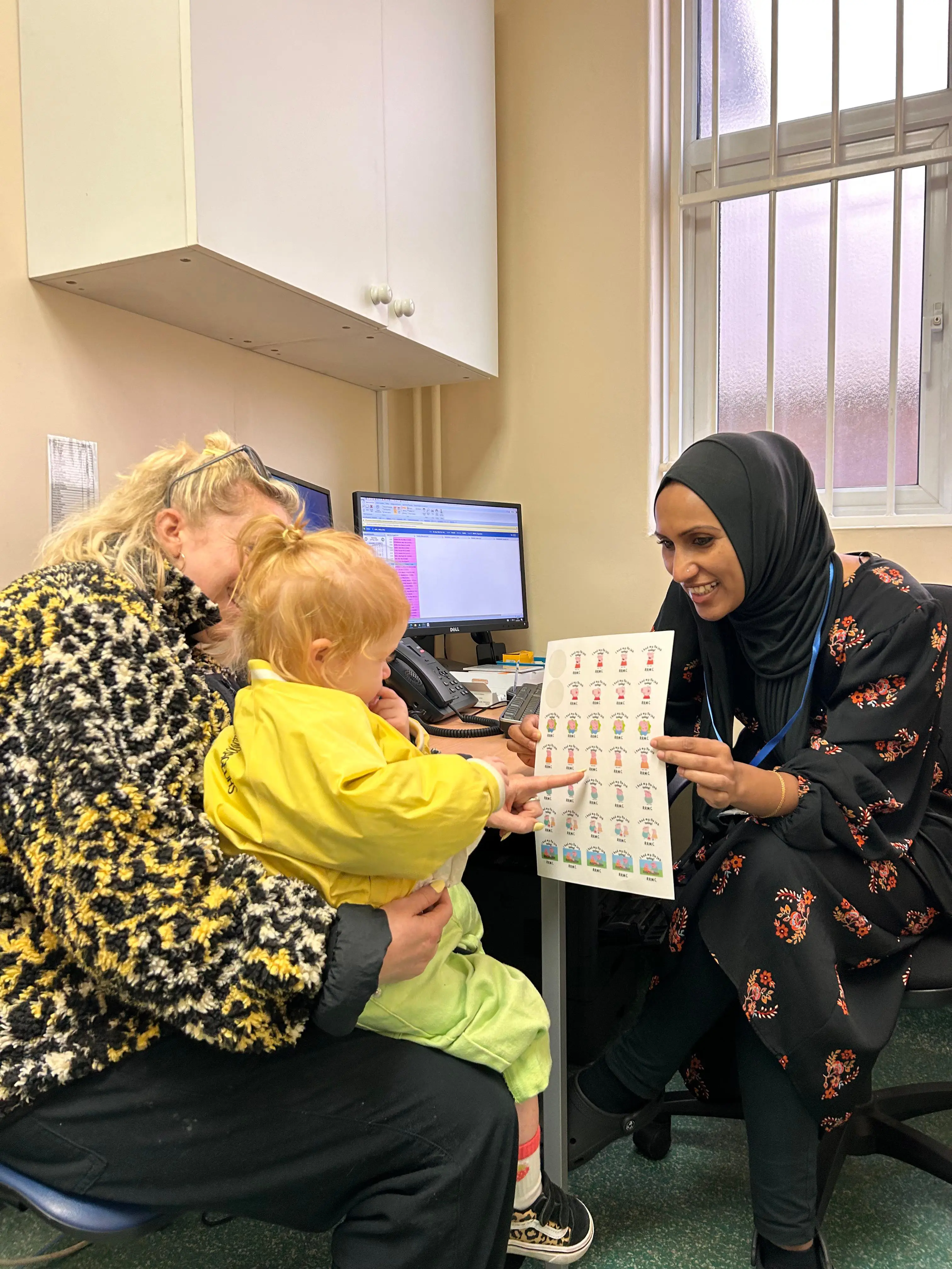 peppa pig flu clinic