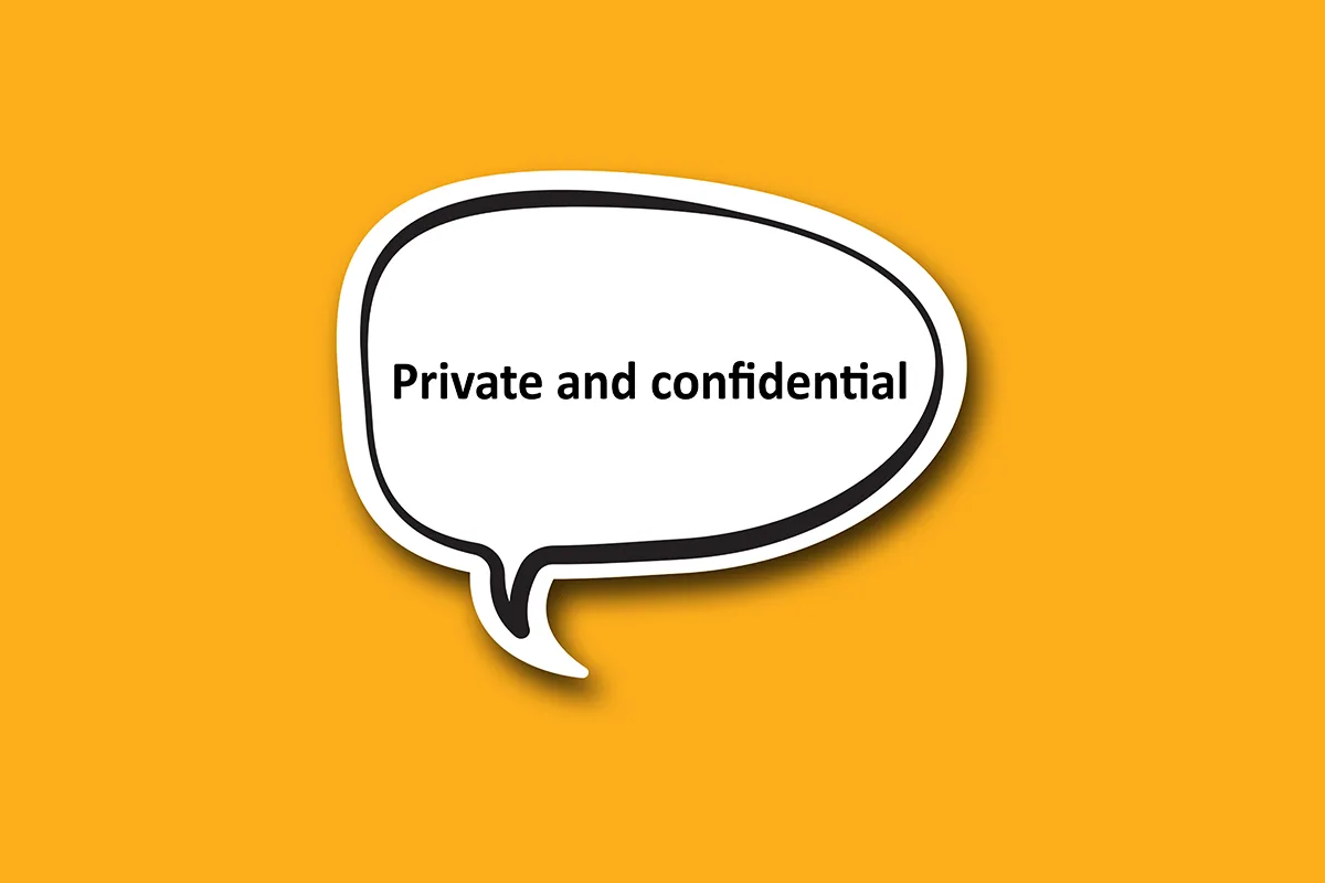 Image of Private & Confidential